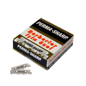 100 X PERMA SHARP SINGLE EDGE RAZOR BLADES