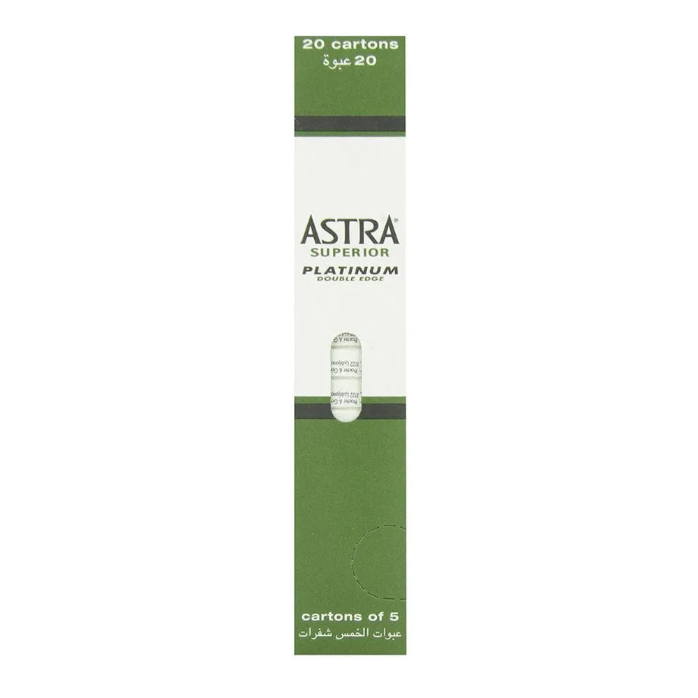 Astra Superior Double Edge Razor Blades (100X) - Image 2