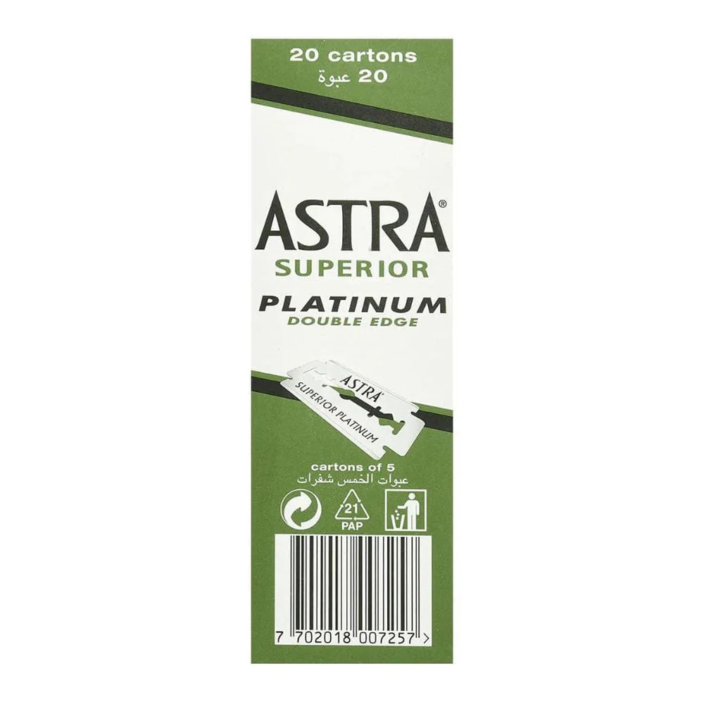 Astra Superior Double Edge Razor Blades (100X) - Image 3