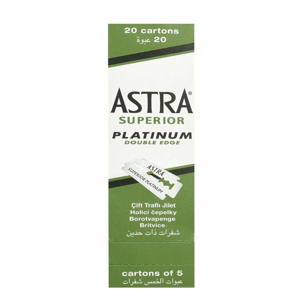 Astra Superior Double Edge Razor Blades (100X) - Image 4