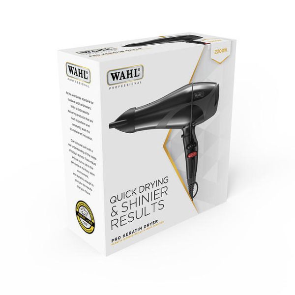 WAHL PROFESSIONAL KERATIN 2200W HAIRDRYER - BLACK-199