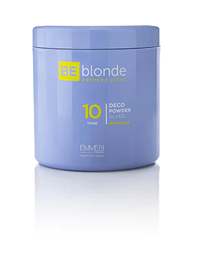 BE Blonde Extreme Light Silver With Plex Dust Free Bleach Powder 500g-0