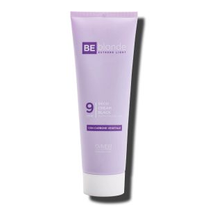 Be Blonde Bleaching Cream Black with Charcoal Extreme Light Deco Blond Hair 300g-0