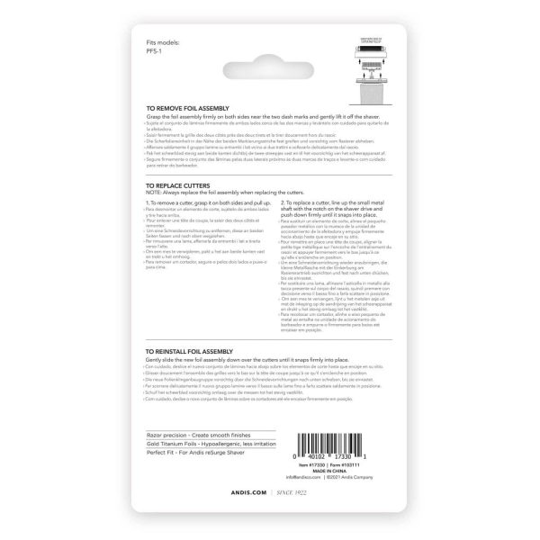 reSURGE Shaver Replacement Cutters and Foil-1787