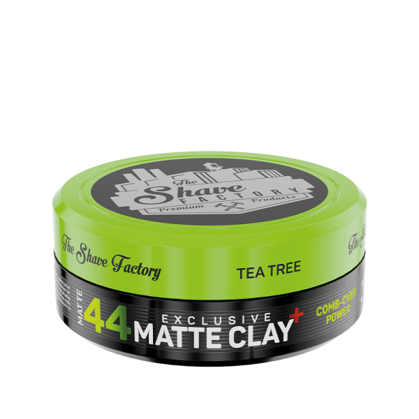 THE SHAVE FACTORY MATTE CLAY 44 (TEA TREE) - 150ML