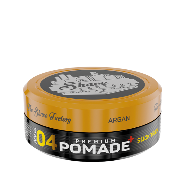THE SHAVE FACTORY PREMIUM POMADE 04 (ARGAN) - 150ML