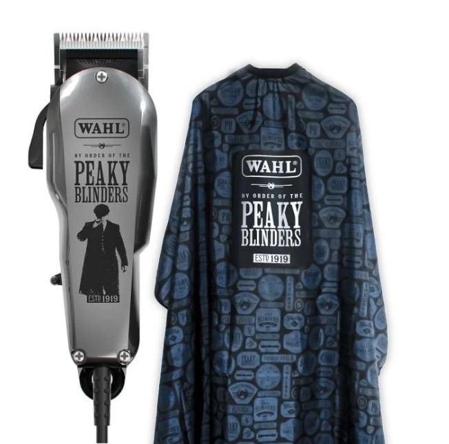 Wahl Peaky Blinders Special Edition Clipper & Barber Cape Kit-0