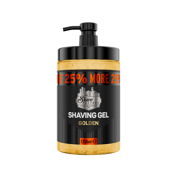 The Shave Factory Shaving Gel 1250ml - Golden