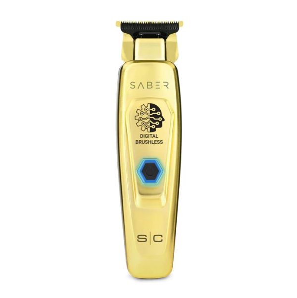 Gamma+ Stylecraft SC Saber Cordless Metal Trimmer –  Gold - Image 7