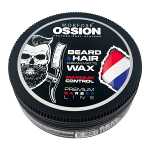 Morfose Ossion Cream Matte Styling Wax for Hair & Beard
