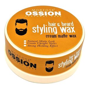 Morfose Ossion Cream Matte Styling Wax for Hair & Beard-0