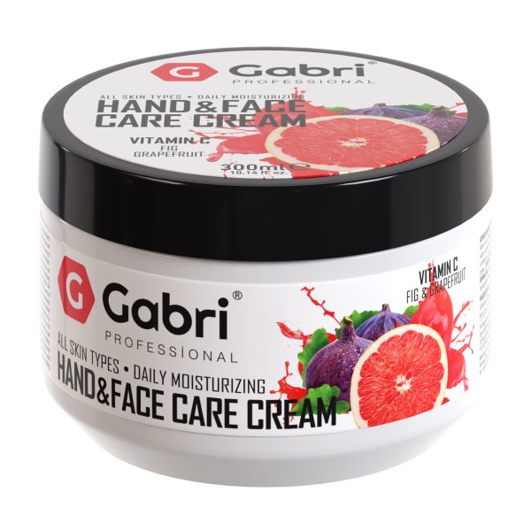 Gabri Professional - Hand & Face Care Cream – Fig & Grapefruit (300ml)