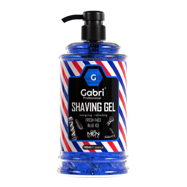 Gabri Professional - Shaving Gel - Fresh Face - Blue Ice 1000ml