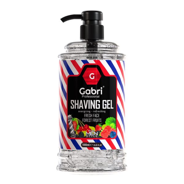 Gabri Professional - Shaving Gel - Fresh Face - Forest Fruits (1000ml)
