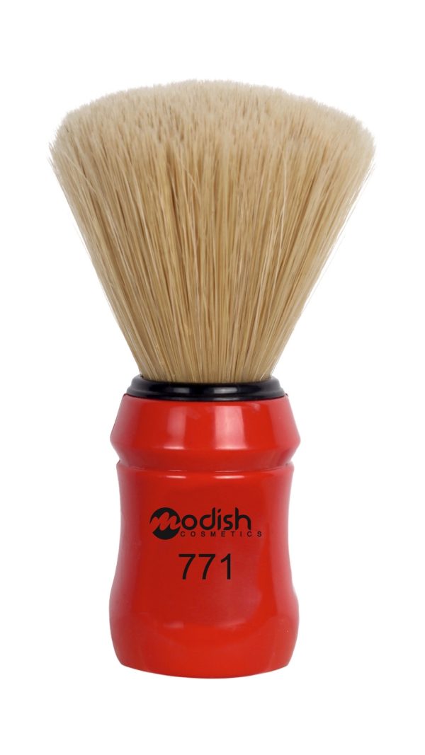 Modish Professional Hand Made Shaving Brush 771 (Red)