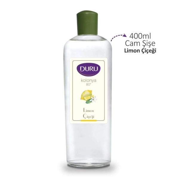 Duru Lemon Cologne Glass Bottle 80 Degree 400Ml