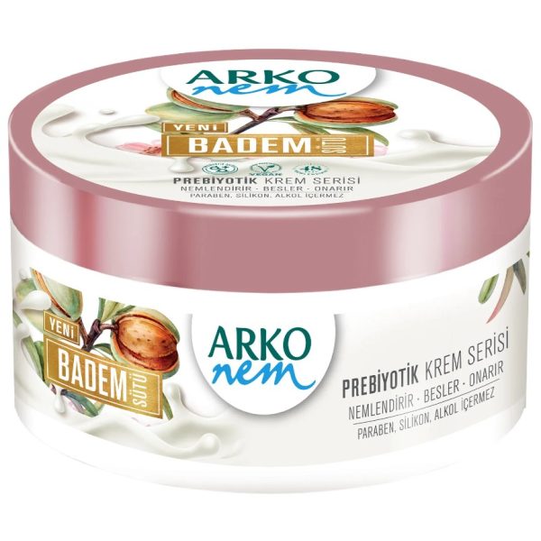 Arko Nem Prebiotic Cream Series Almond Milk 250Ml