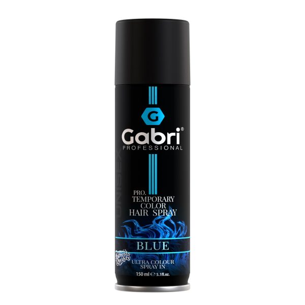 Gabri Professional - Pro Temporary Colour Hair Spray - Blue