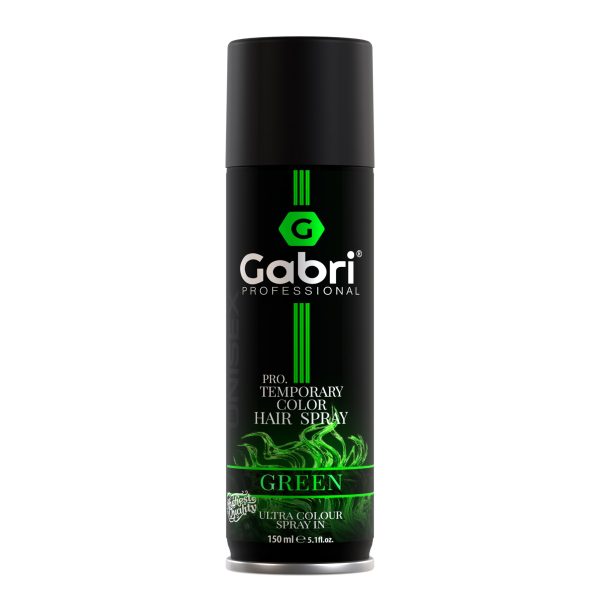 Gabri Professional - Pro Temporary Colour Hair Spray - Green