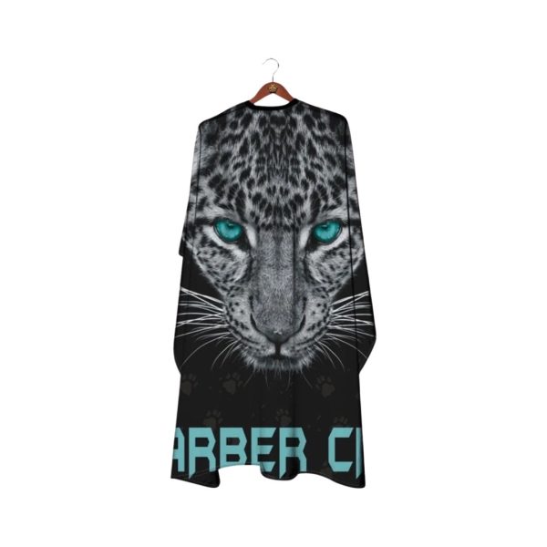 Barber Gown Salon Cape Hair Cut Cover Hairdresser Gown/Cape - Black Lion Style