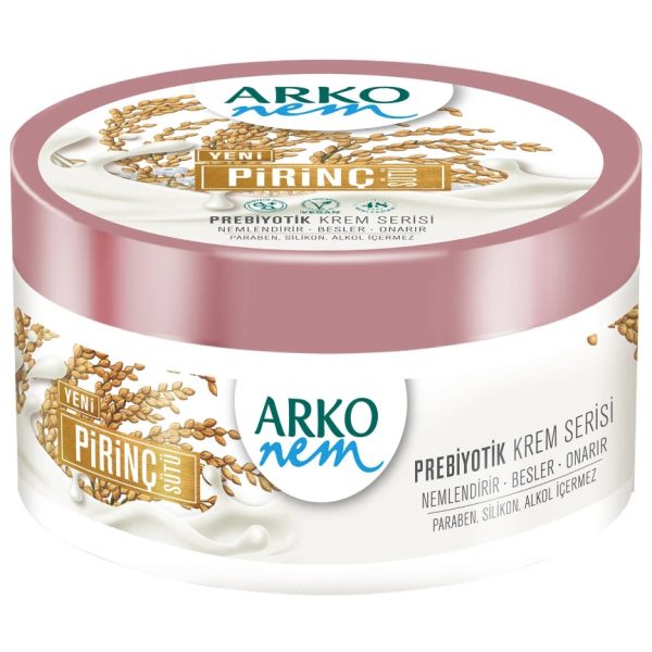 Arko Nem Prebiotic Cream Series Rice Milk 250Ml