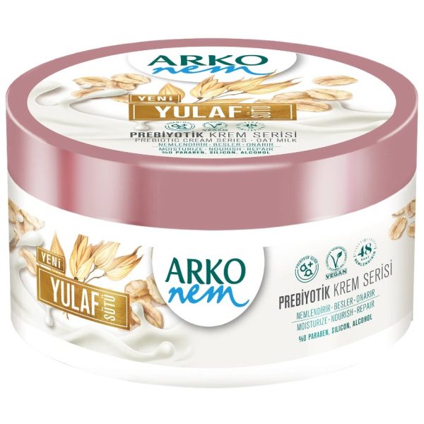 Arko Nem Prebiotic Cream Series Oat Milk 250Ml