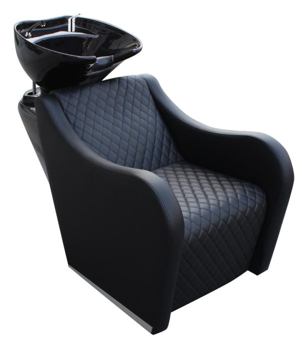 Salon and Barber Backwash Unit Black