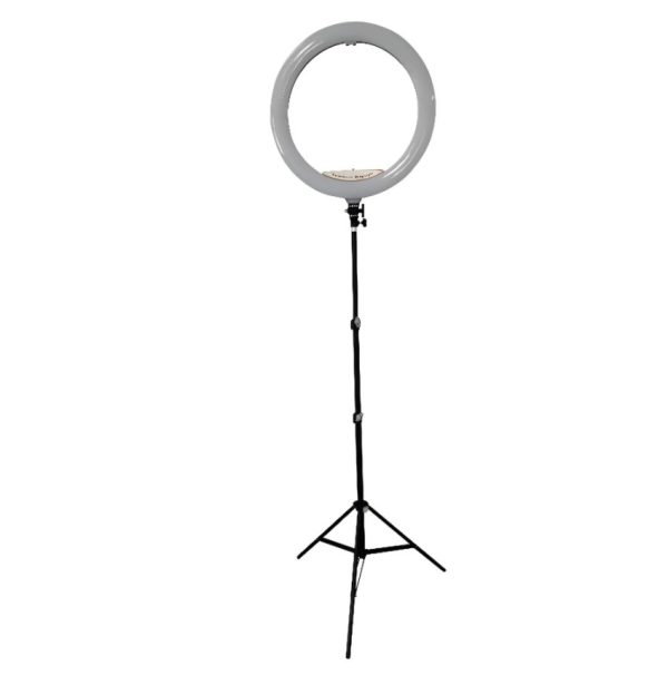 22 inch Ring Light with Stand, 3 Phone Holders