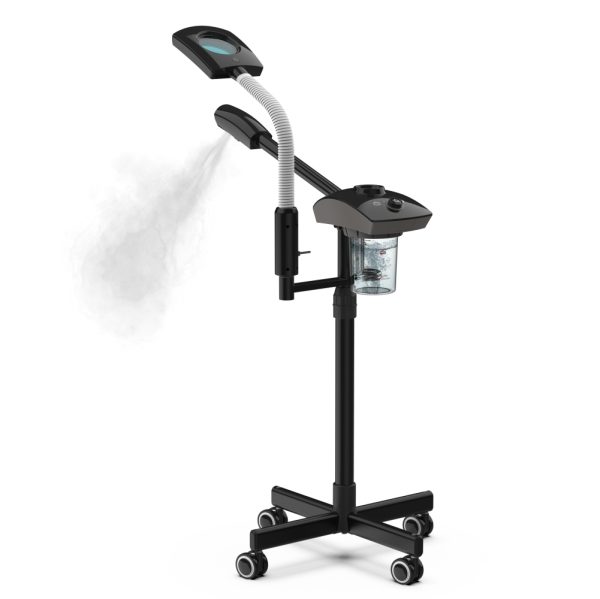 Skinmate 2 in 1 Steamer and Magnifier Black - Image 2
