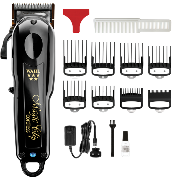 WAHL Professional 5 Star Magic Cordless Clipper - Black - Image 2