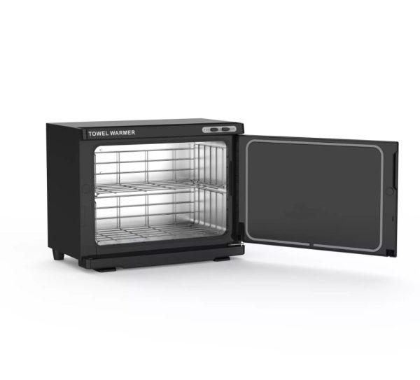 SkinMate Large Hot Towel Cabinet Black - Image 2