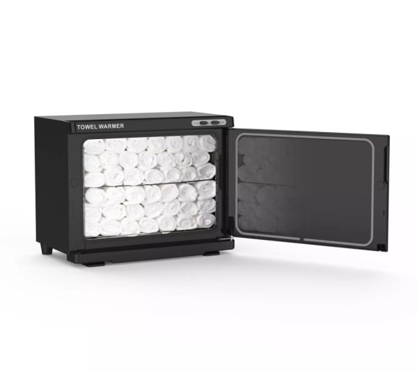 SkinMate Large Hot Towel Cabinet Black - Image 3