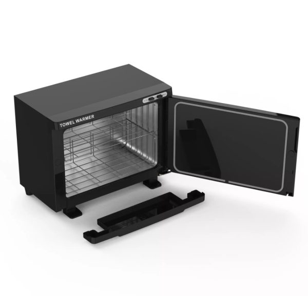 SkinMate Large Hot Towel Cabinet Black - Image 4