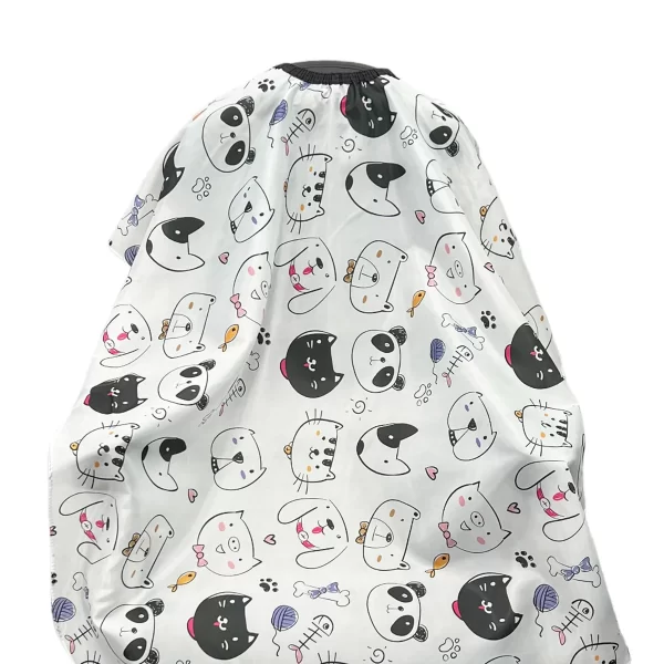 Barber Hairdressing Kids Hair Cutting Cape & Gown Animal Cartoon Pattern