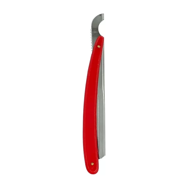 Ali Biyikli - Barber Style Straight Razor 22cm (Red) - Image 2