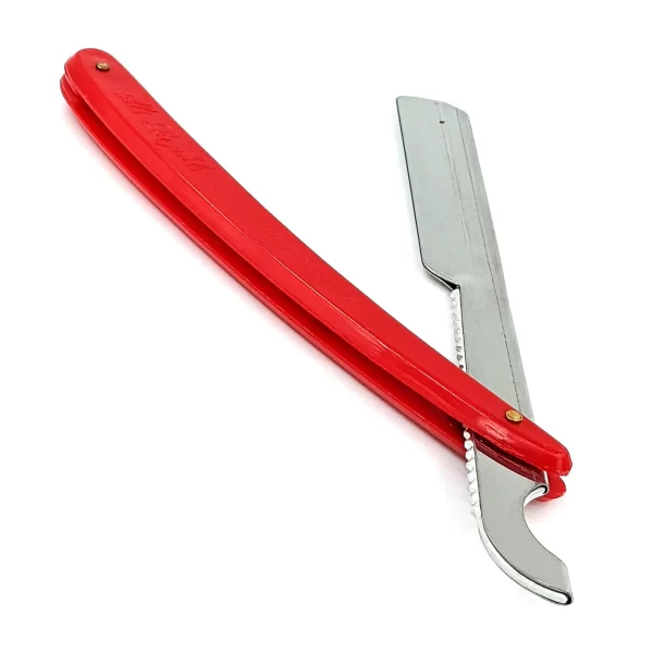 Ali Biyikli - Barber Style Straight Razor 22cm (Red) - Image 4