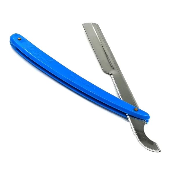 Ali Biyikli - Barber Style Straight Razor 22cm (Blue) - Image 3