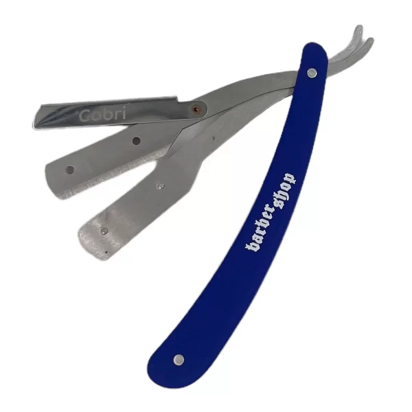 Gabri - Cut Throat Razor Barbershop Classic (Blue) 16cm - Image 2