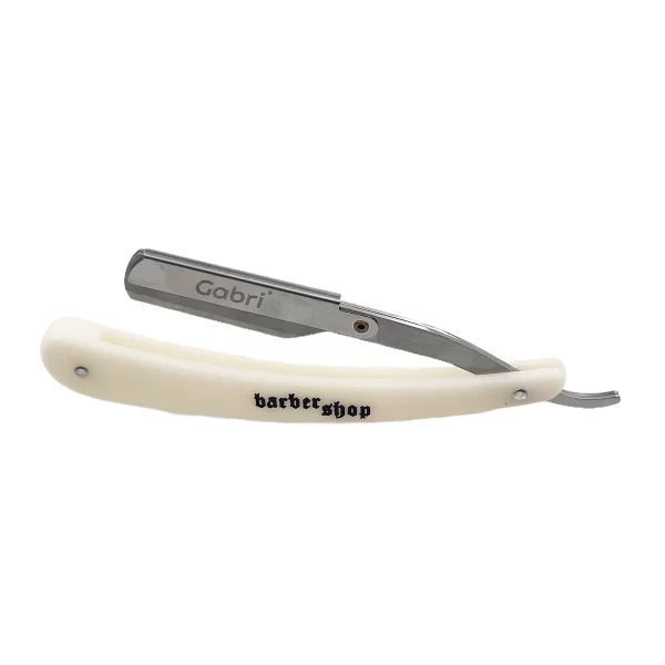 Gabri - Cut Throat Razor Barbershop Classic (White) 16cm - Image 4
