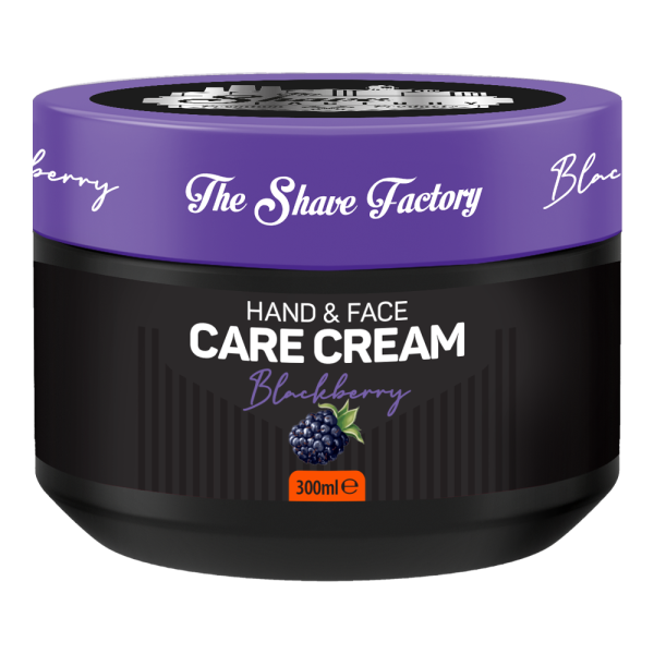 The Shave Factory Hand&Face Care Cream Blackberry 300ml