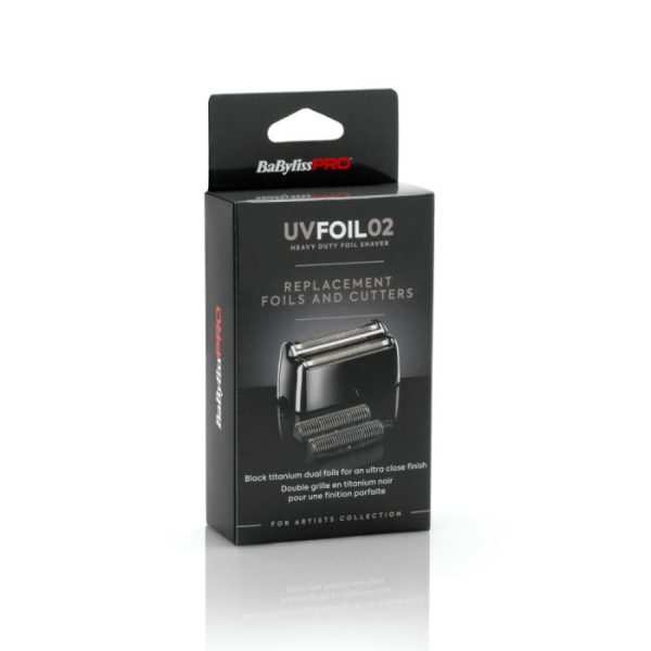 BaByliss Pro UVFOIL Double Foil Shaver Replacement Foils and Cutters - Image 2