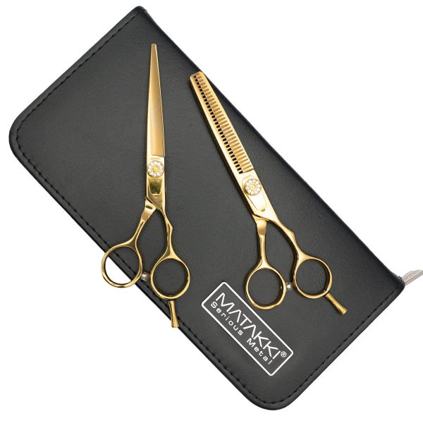 Matakki The Goruden 5.5" Matching Hairdressing Barber Scissor Set