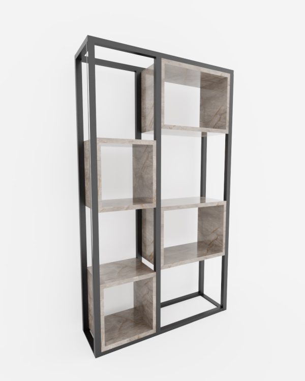 Modish Urban Edge Barber & Salon Display Shelves (Gordion)