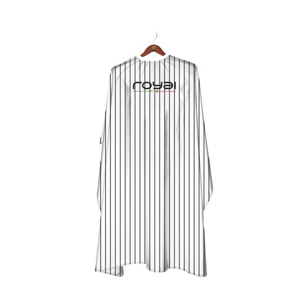 Royal R&A Pinstripe Barber Cape