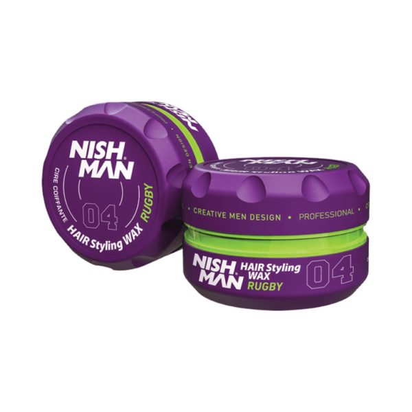 Nishman Hair Styling Wax / 04 Rugby 150ml