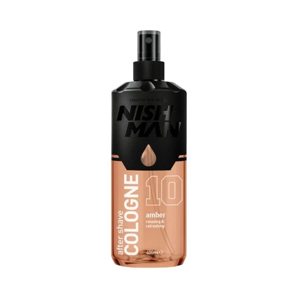 Nishman Aftershave Cologne No.10 Amber 400ml