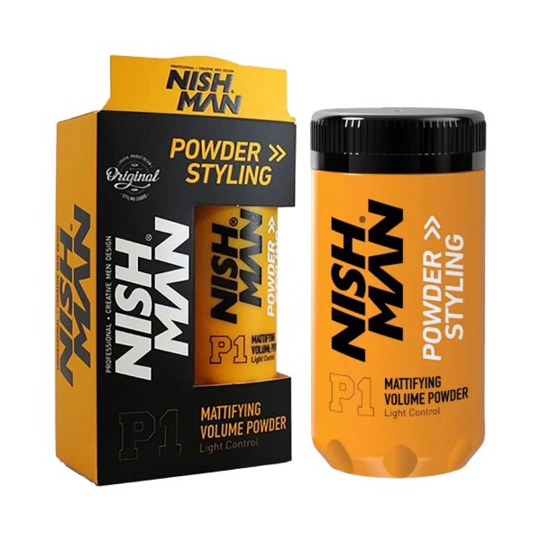Nishman Hair Styling Powder Wax Light Control P1 20g