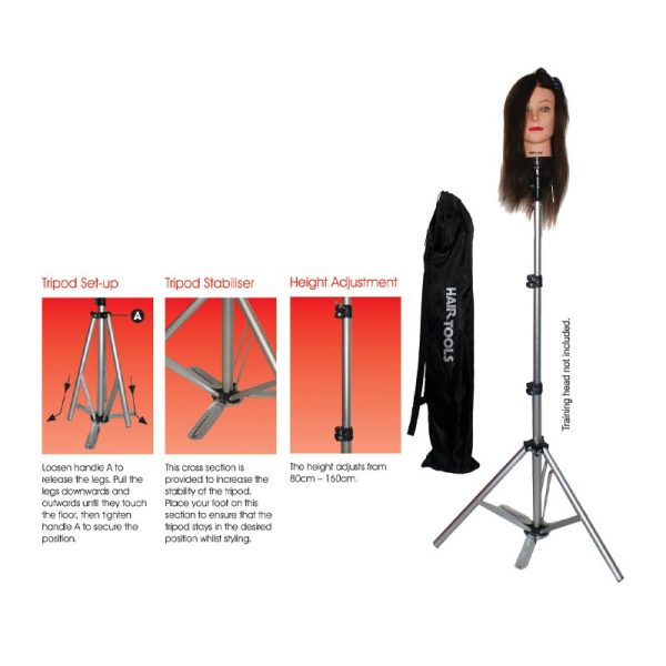 Hairtools Deluxe Tripod With Pouch - Image 2