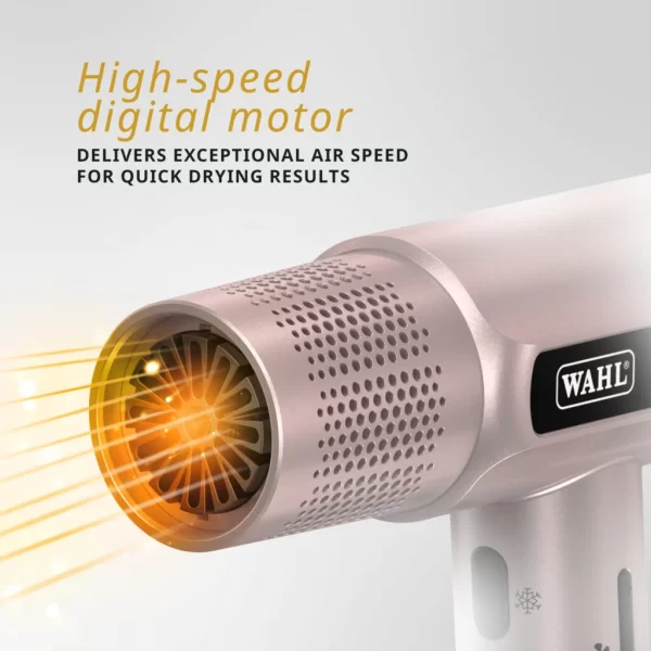 Wahl Rose Gold Vanquish Hair Dryer - Image 6
