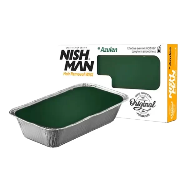 Nishman - Hair Removal Hot Wax Azulen 500g